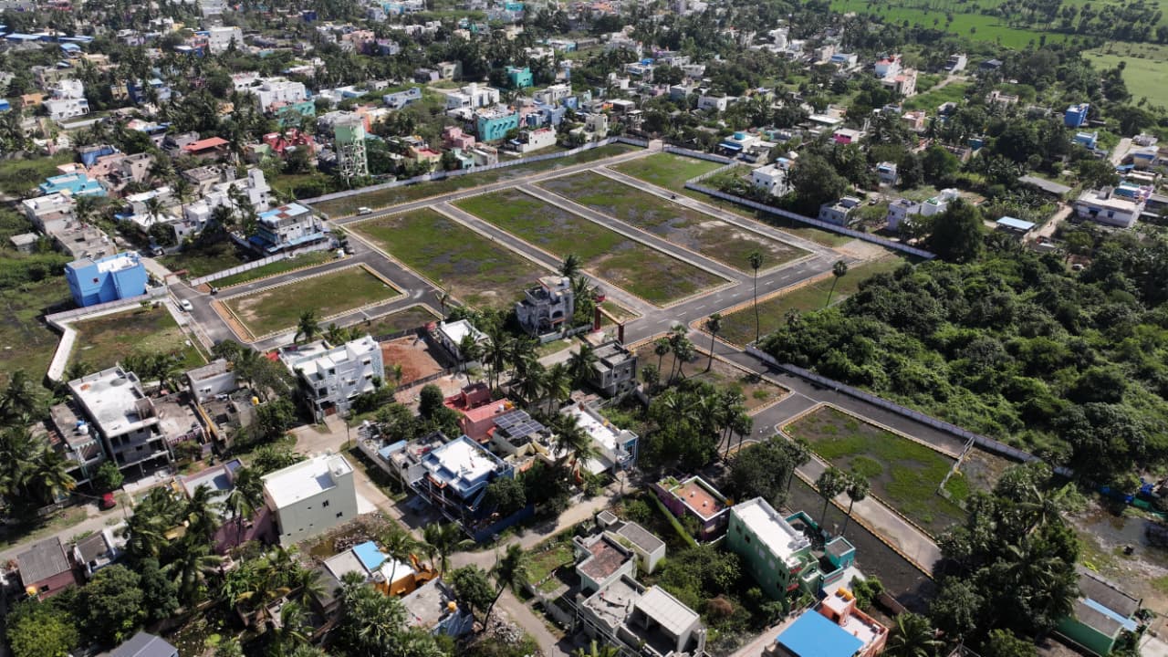 PLOT FOR SALE IN MINJUR - 21.3 LAKHS